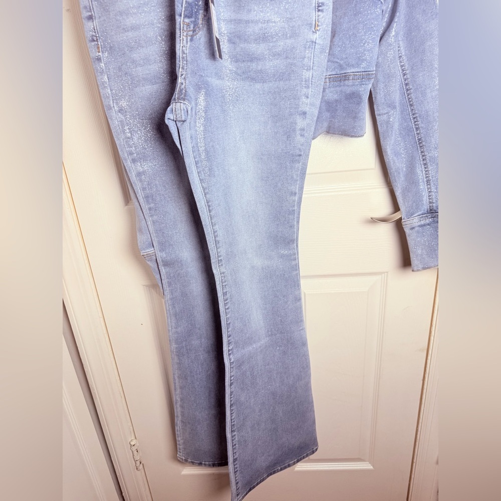 Sold out Fashion Nova Light Blue Denim set - Picture 8 of 9